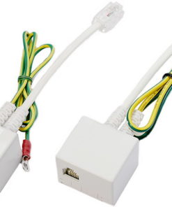 Overvoltage protectors for POTS ISDN and ADSL VDSL lines