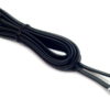 Telephone extension cord black RJ11 cable